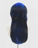 Blue Ombre Black Synthetic Wig HW469