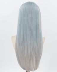 Blue Grey Synthetic Wig HW815