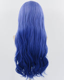 Ombre Blue Synthetic Lace Front Wig WW755