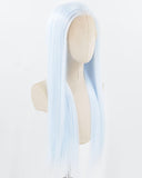 Blue Long Straight Synthetic Lace Front Wig WW918