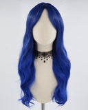 Ombre Blue Wavy Synthetic Wig HW331