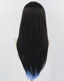 Blue Black Synthetic Wig HW753