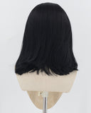 Short Black Synthetic Lace Front Wigs WT015