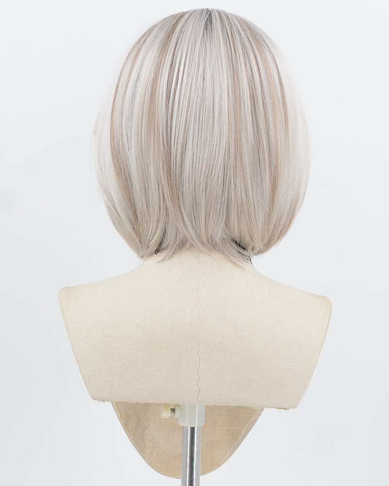 Black Ombre Blonde Synthetic Lace Front Wig WW1008