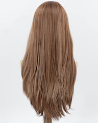 Brown Mixed Blonde Synthetic Wig HW817