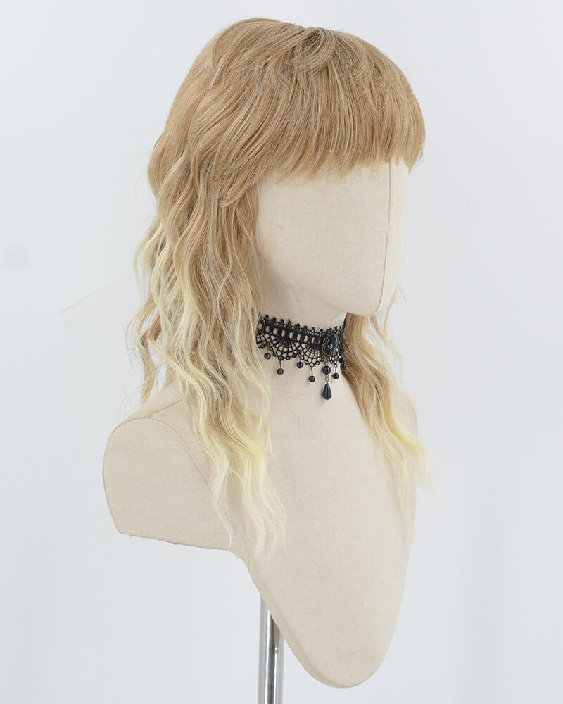 Brown Ombre Blonde Synthetic Wig HW707