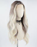 Brown Blonde Synthetic Lace Front Wig WW688