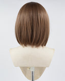 Brown Pink Short Bob Synthetic Wig HW414