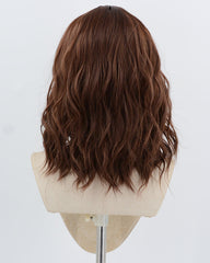 Brown Curly Short Synthetic Wig HW773