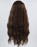 Chocolate Brown Curly Synthetic Wig HW389