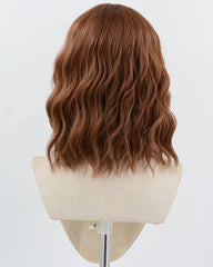 Brown Short Curly Synthetic Wig HW803