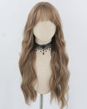 Brown Curly Synthetic Wig HW724