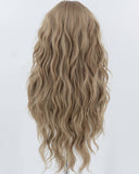 Brown curly Synthetic Wig HW675