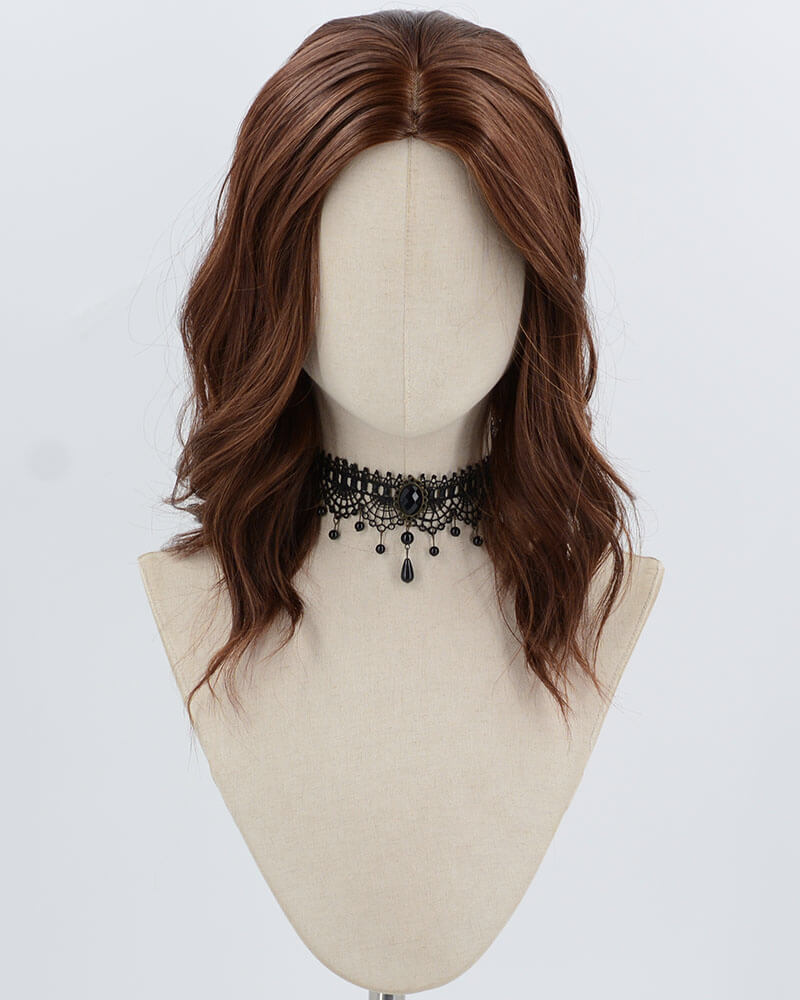 Brown Curly Short Synthetic Wig HW773