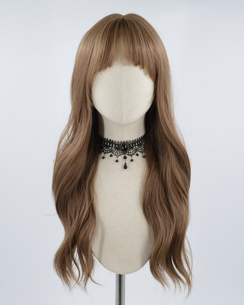Light Brown Synthetic Wig HW254