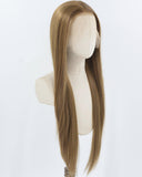 Brown Synthetic Lace Front Wig WW922