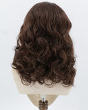 Brown Wavy Synthetic Lace Front Wig WW1045