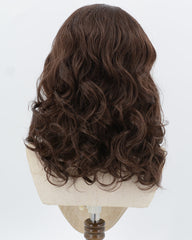 Brown Wavy Synthetic Lace Front Wig WW1045