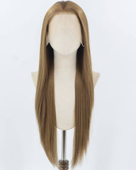 Brown Synthetic Lace Front Wig WW922