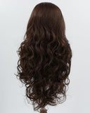 Brown Wavy Synthetic Lace Front Wig WW998