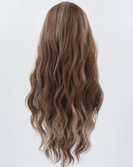 Blonde Brown Long Synthetic Wig HW519