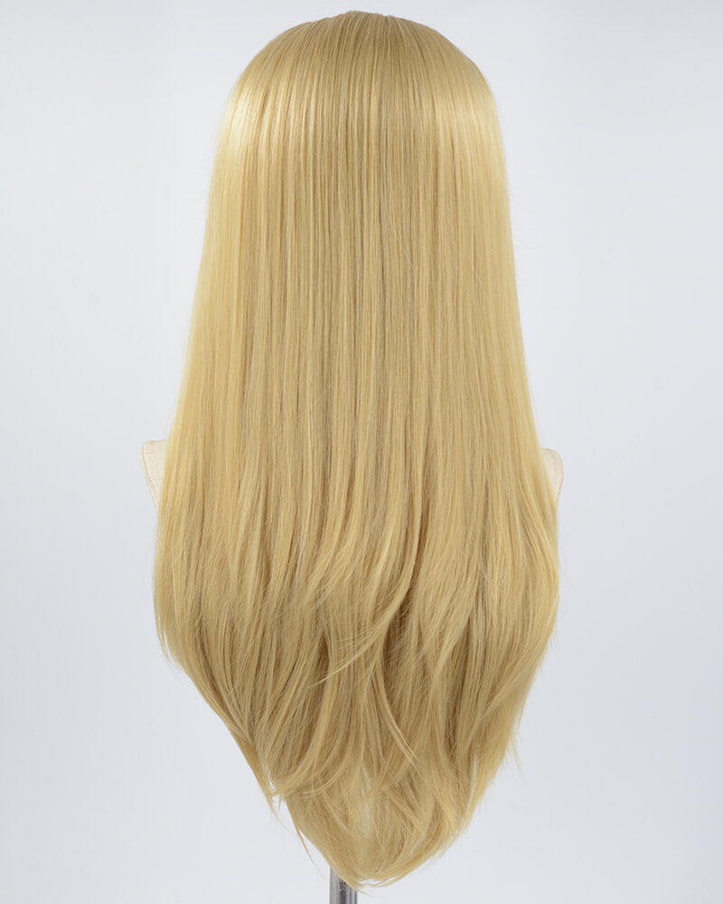 Blonde Natural Synthetic Lace Front Wig for Daily Wear WW572