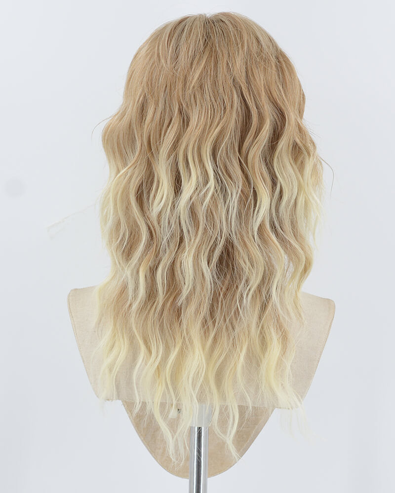 Brown Ombre Blonde Synthetic Wig HW707