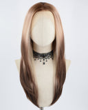 Ombre Brown Synthetic Lace Front Wig WW577