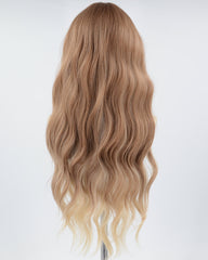 Ombre Brown Long Synthetic Wig HW443