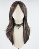 Purple Brown Synthetic Wig HW434
