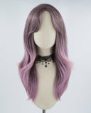 Ombre Purple Synthetic Wig HW267