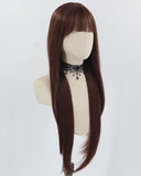 32 inch Brown Red Synthetic Wig HW660
