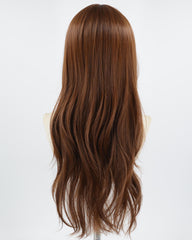 Brown Long Synthetic Wig HW465