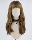 Light Brown Wavy Synthetic Wig HW326