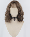 Brown Curly Short Synthetic Wig HW692