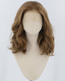 Brown Wavy Synthetic Lace Front Wig WW948