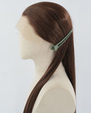 Mixed Brown Synthetic Lace Front Wig WW862