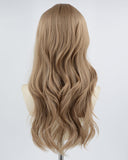 Brown Wavy Synthetic Wig HW324