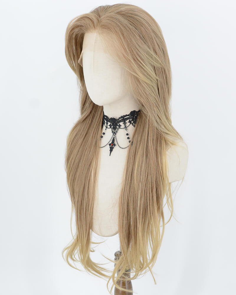 Brown Ombre Synthetic Lace Front Wig WW1075