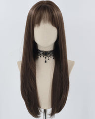Long Brown Synthetic Wig HW621