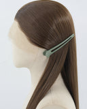 Brown Straight Long Synthetic Lace Front Wig WW352