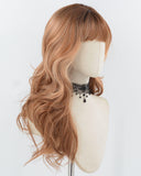 Brown Wavy Synthetic Wig HW755
