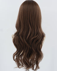 Brown Wavy Synthetic Wig HW628