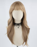 Brown Wavy Synthetic Wig HW324