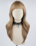 Light Brown Wavy Synthetic Wig HW376