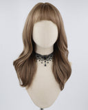 Light Brown Short Wavy Synthetic Wig HW378