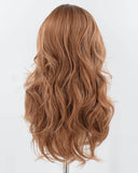 Brown Wavy Synthetic Wig HW755