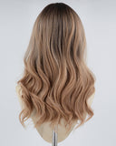 Ombre Brown Wavy Synthetic Wig HW332
