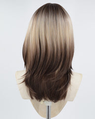 Blonde Ombre Brown Synthetic Wig HW461