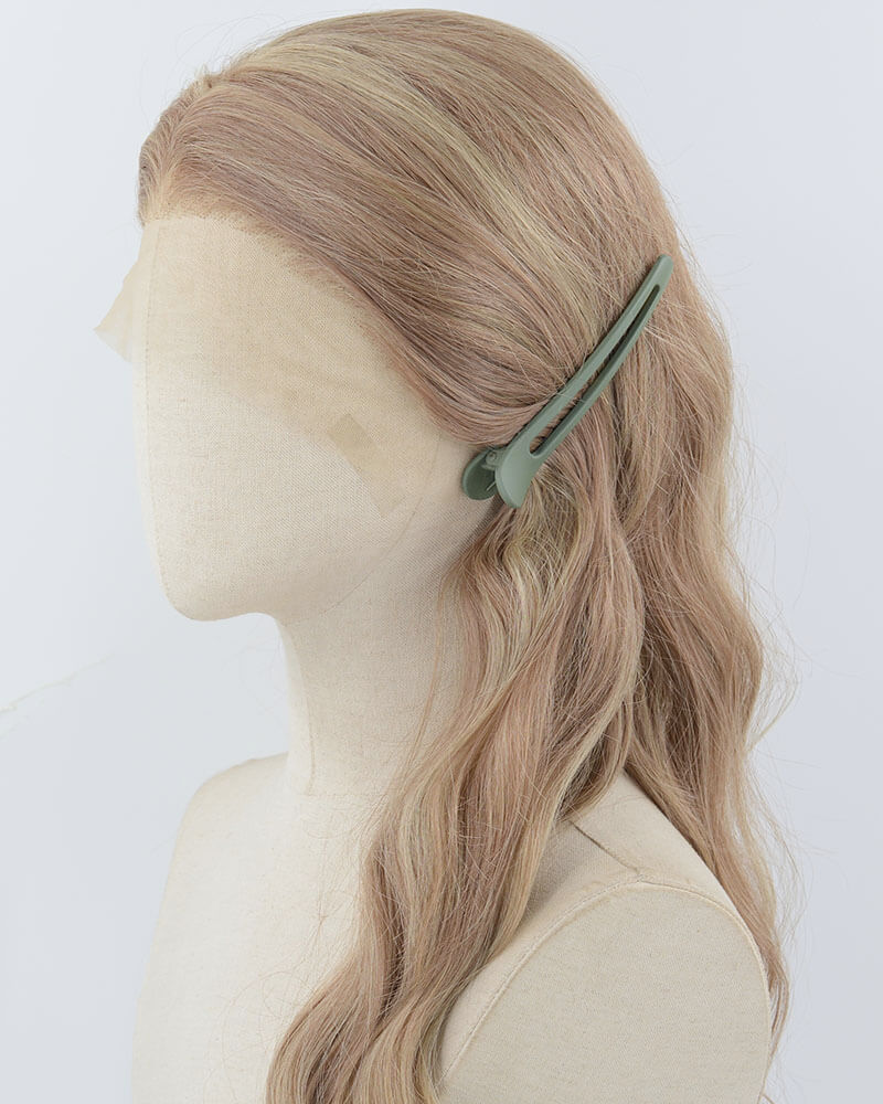 Brown Ombre Blonde Synthetic Lace Front Wig WW950